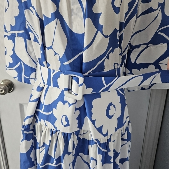 Piazza Sempione Floral Popover Midi Dress - Picture 8 of 10